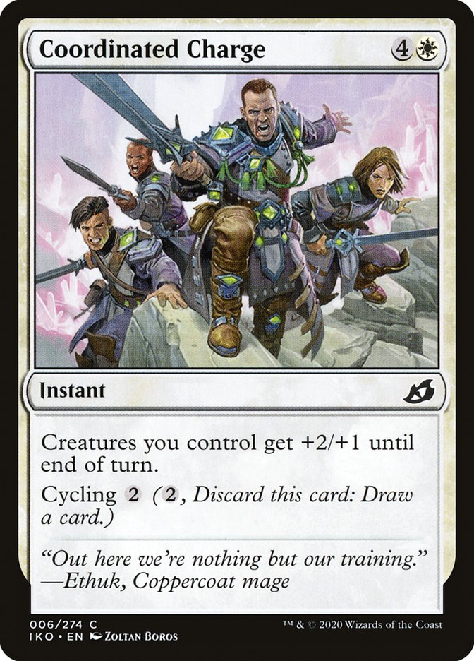 Coordinated Charge [Ikoria: Lair of Behemoths] | Shuffle n Cut Hobbies & Games