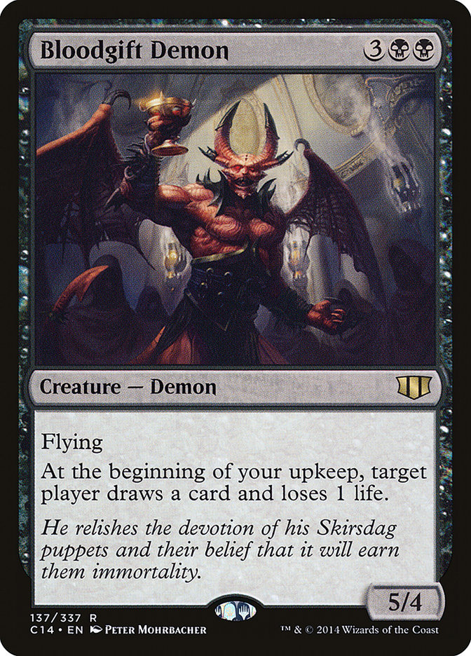 Bloodgift Demon [Commander 2014] | Shuffle n Cut Hobbies & Games