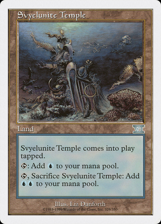 Svyelunite Temple [Classic Sixth Edition] | Shuffle n Cut Hobbies & Games