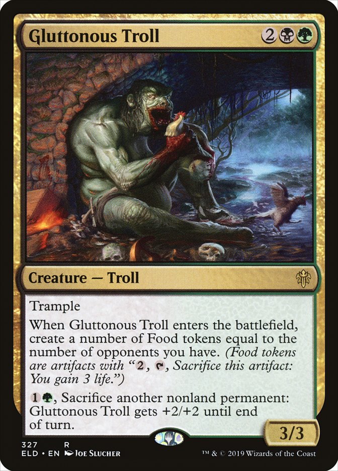 Gluttonous Troll [Throne of Eldraine] | Shuffle n Cut Hobbies & Games