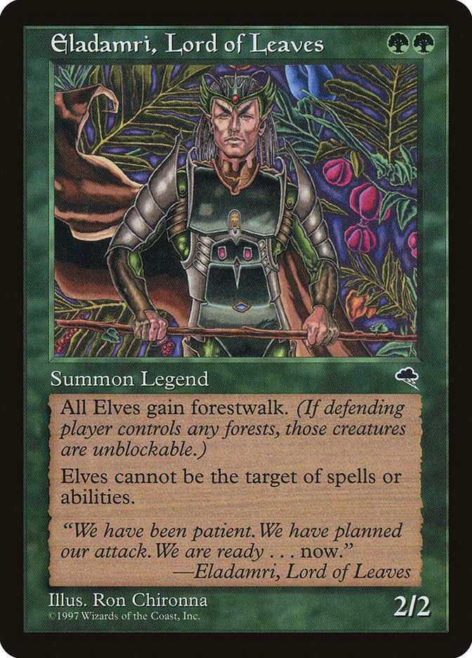 Eladamri, Lord of Leaves [Tempest] | Shuffle n Cut Hobbies & Games