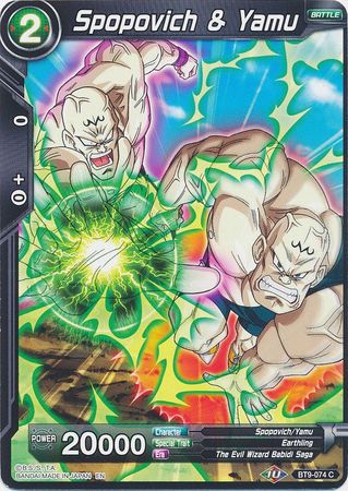 Spopovich & Yamu [BT9-074] | Shuffle n Cut Hobbies & Games