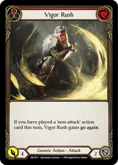 Vigor Rush (Red) [ARC197-C] 1st Edition Normal | Shuffle n Cut Hobbies & Games