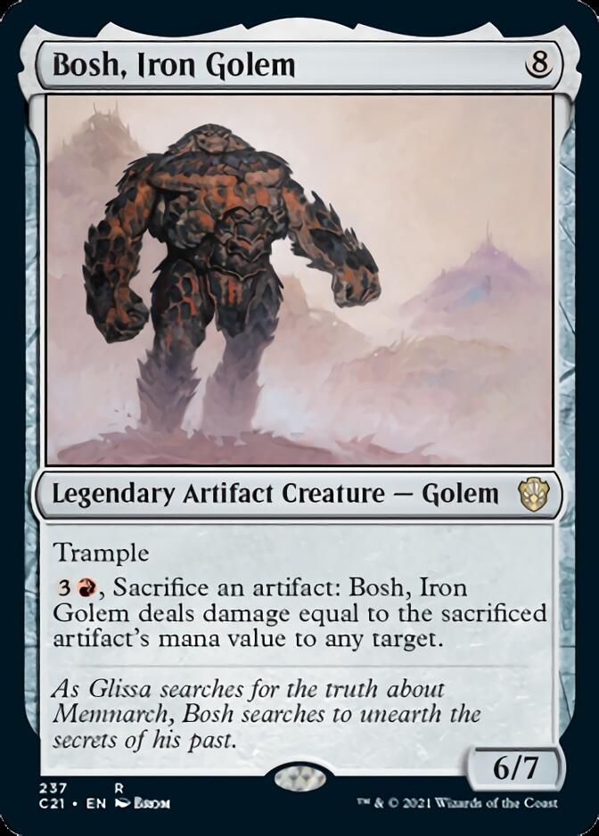 Bosh, Iron Golem [Commander 2021] | Shuffle n Cut Hobbies & Games