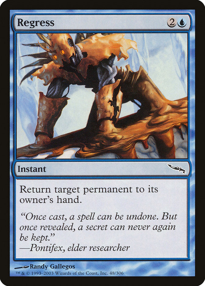 Regress [Mirrodin] | Shuffle n Cut Hobbies & Games