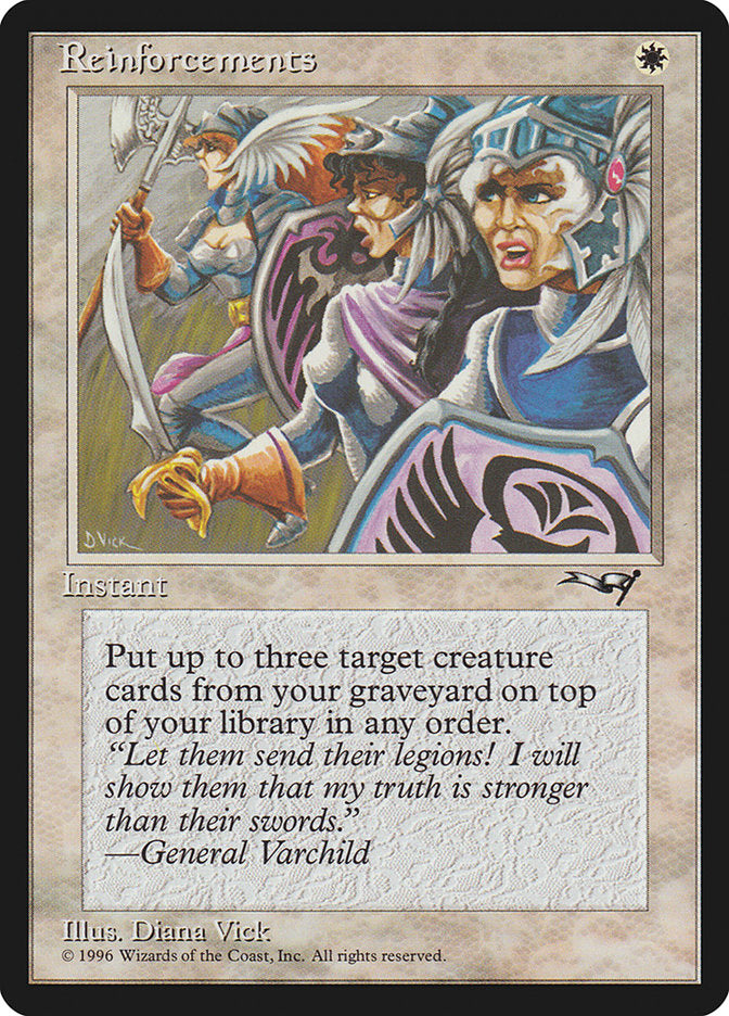 Reinforcements (No Archer) [Alliances] | Shuffle n Cut Hobbies & Games
