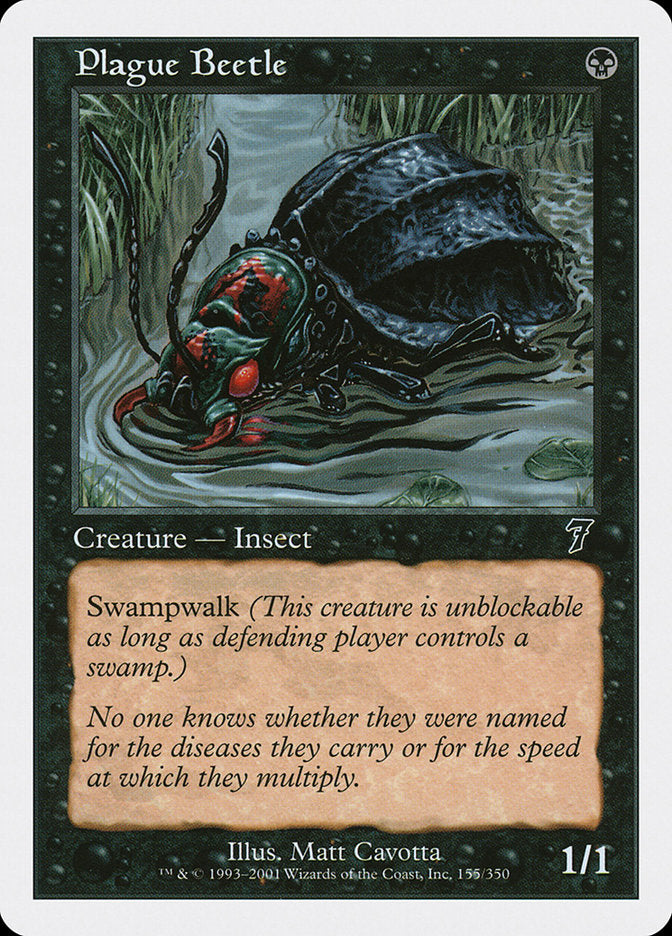 Plague Beetle [Seventh Edition] | Shuffle n Cut Hobbies & Games