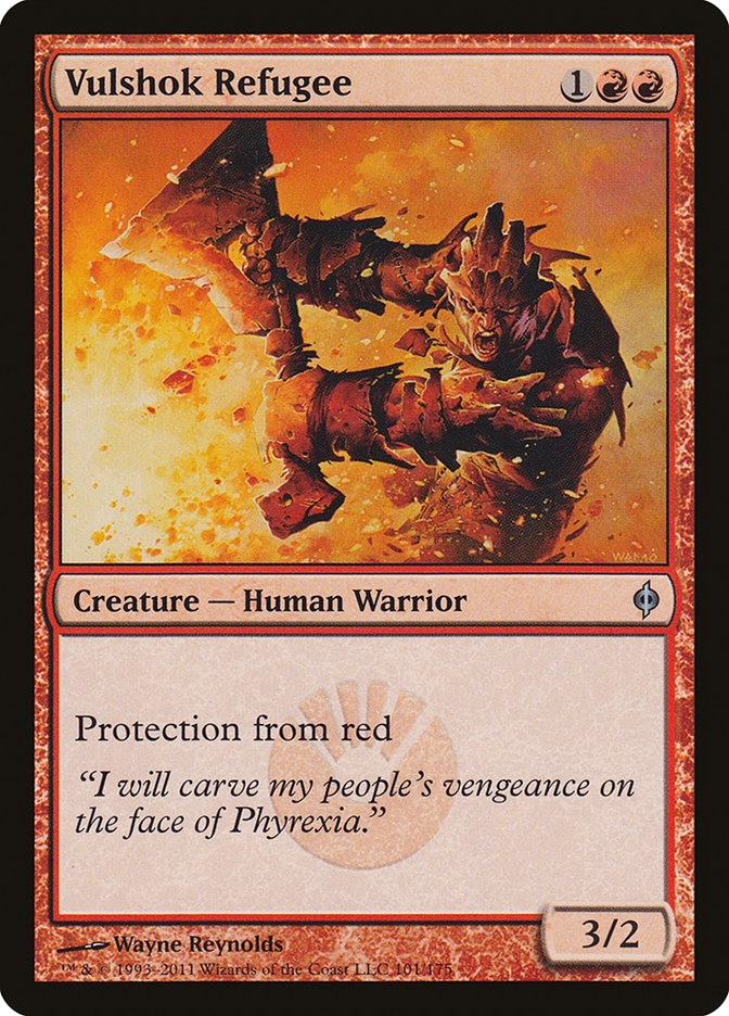 Vulshok Refugee [New Phyrexia] | Shuffle n Cut Hobbies & Games