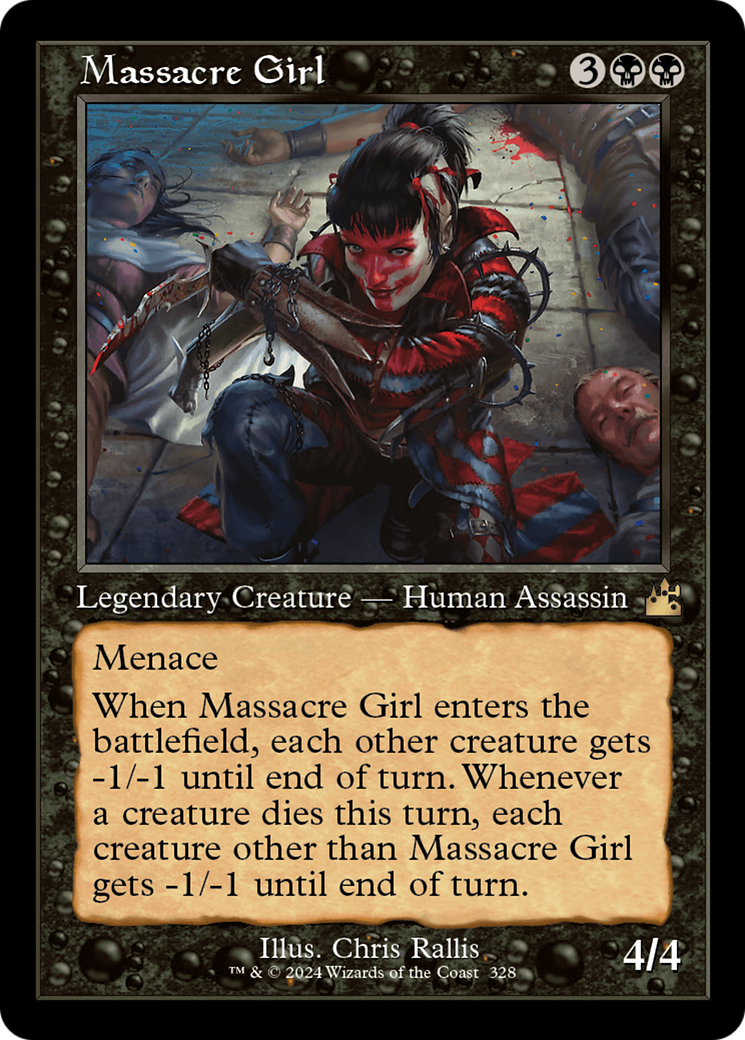 Massacre Girl (Retro) [Ravnica Remastered] | Shuffle n Cut Hobbies & Games