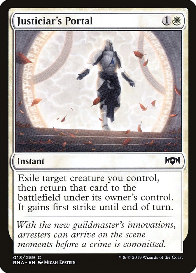 Justiciar's Portal [Ravnica Allegiance] | Shuffle n Cut Hobbies & Games