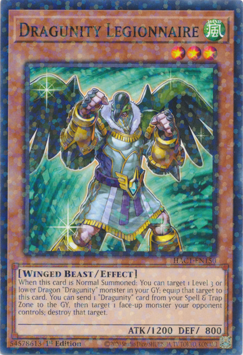 Dragunity Legionnaire (Duel Terminal) [HAC1-EN150] Common | Shuffle n Cut Hobbies & Games
