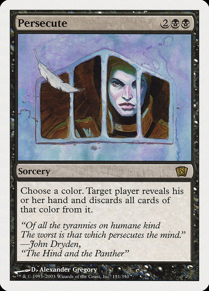 Persecute [Eighth Edition] | Shuffle n Cut Hobbies & Games
