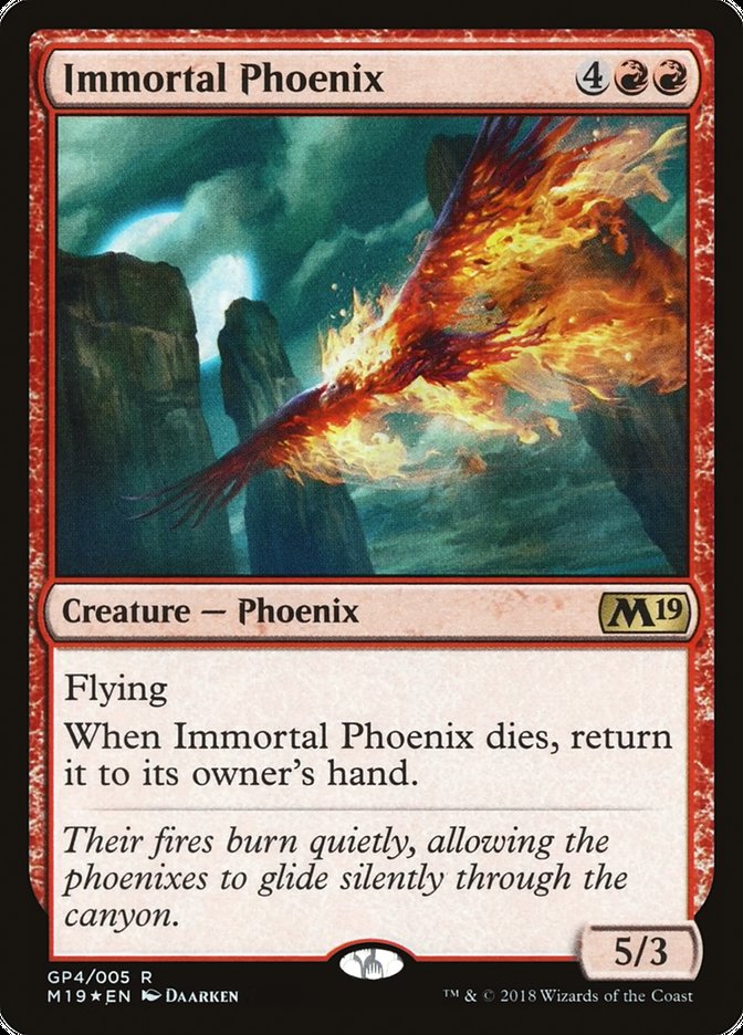 Immortal Phoenix [Magic 2019 Gift Pack] | Shuffle n Cut Hobbies & Games