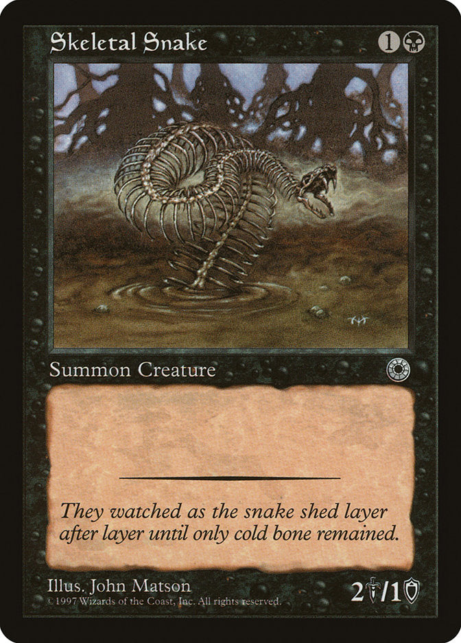 Skeletal Snake [Portal] | Shuffle n Cut Hobbies & Games