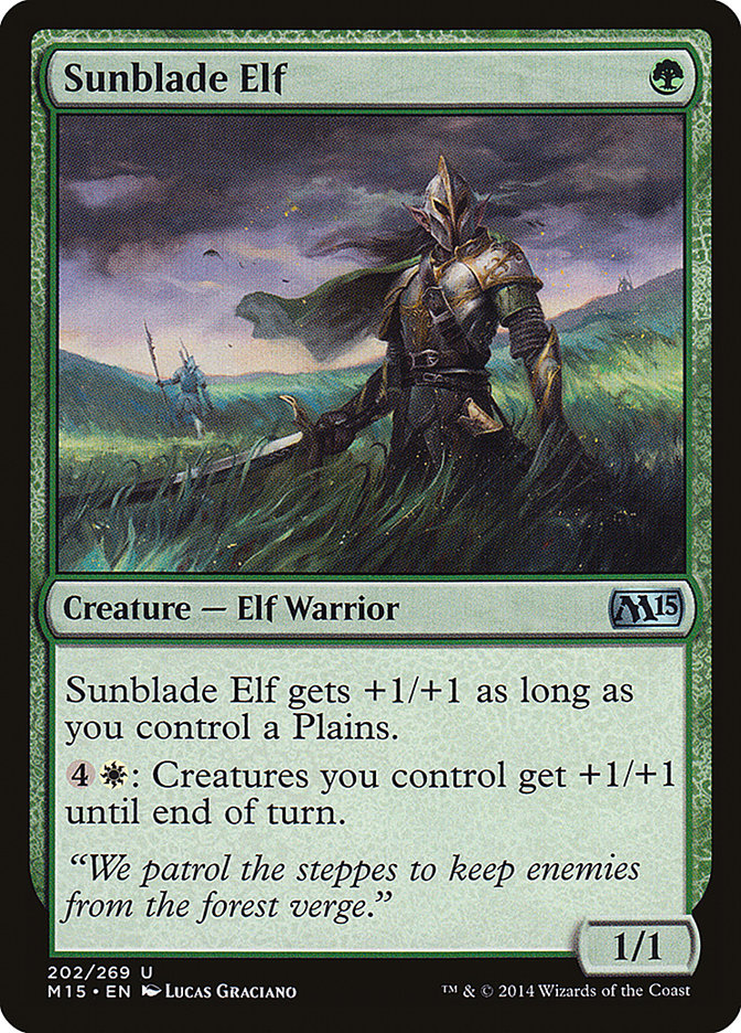 Sunblade Elf [Magic 2015] | Shuffle n Cut Hobbies & Games