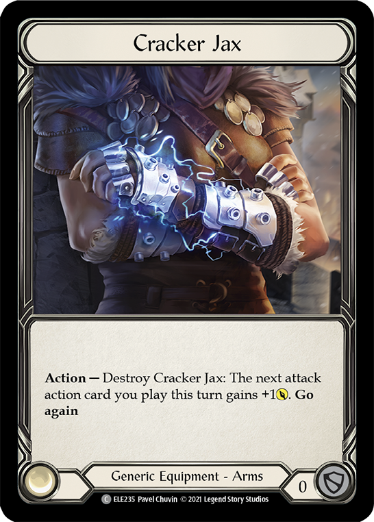 Cracker Jax [ELE235] (Tales of Aria)  1st Edition Cold Foil | Shuffle n Cut Hobbies & Games