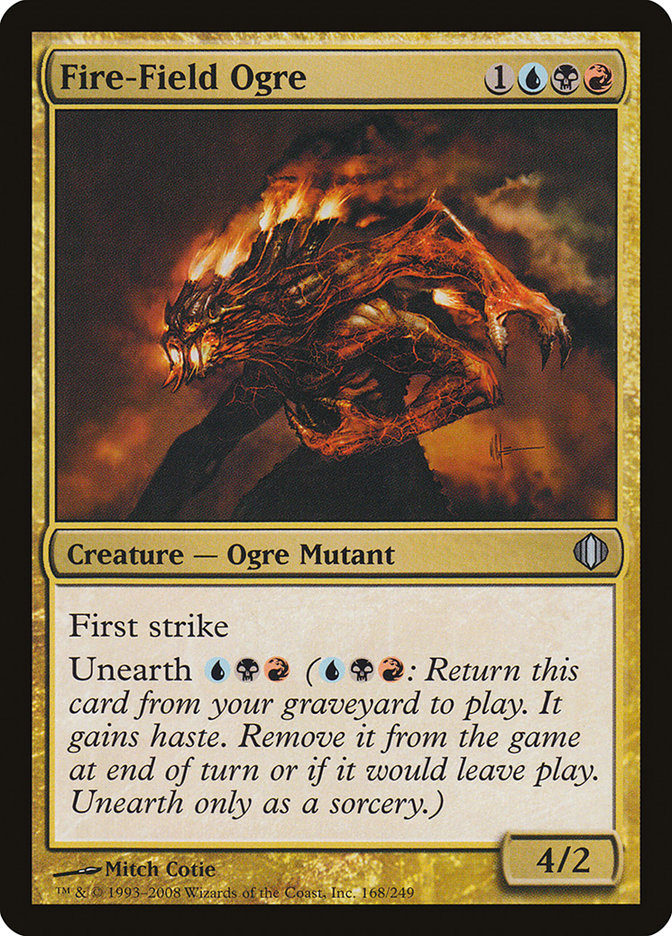 Fire-Field Ogre [Shards of Alara] | Shuffle n Cut Hobbies & Games