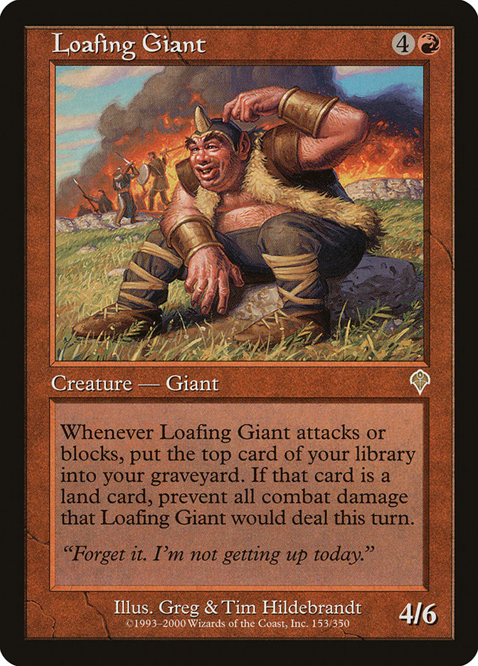 Loafing Giant [Invasion] | Shuffle n Cut Hobbies & Games