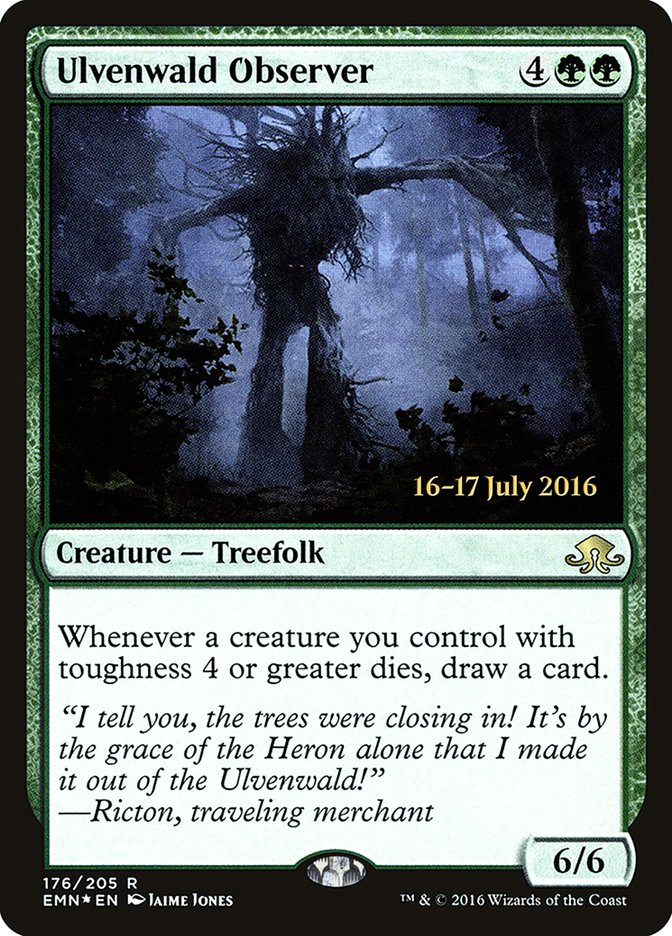 Ulvenwald Observer [Eldritch Moon Prerelease Promos] | Shuffle n Cut Hobbies & Games