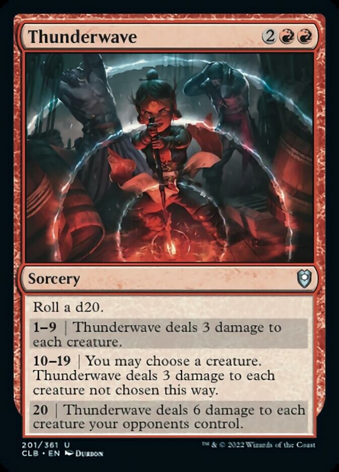 Thunderwave [Commander Legends: Battle for Baldur's Gate] | Shuffle n Cut Hobbies & Games