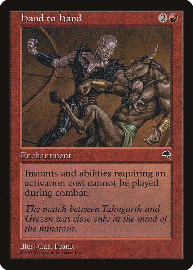 Hand to Hand [Tempest] | Shuffle n Cut Hobbies & Games