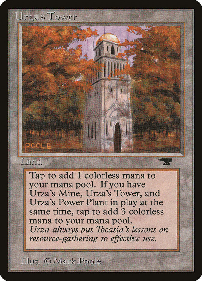 Urza's Tower (Autumn Leaves) [Antiquities] | Shuffle n Cut Hobbies & Games