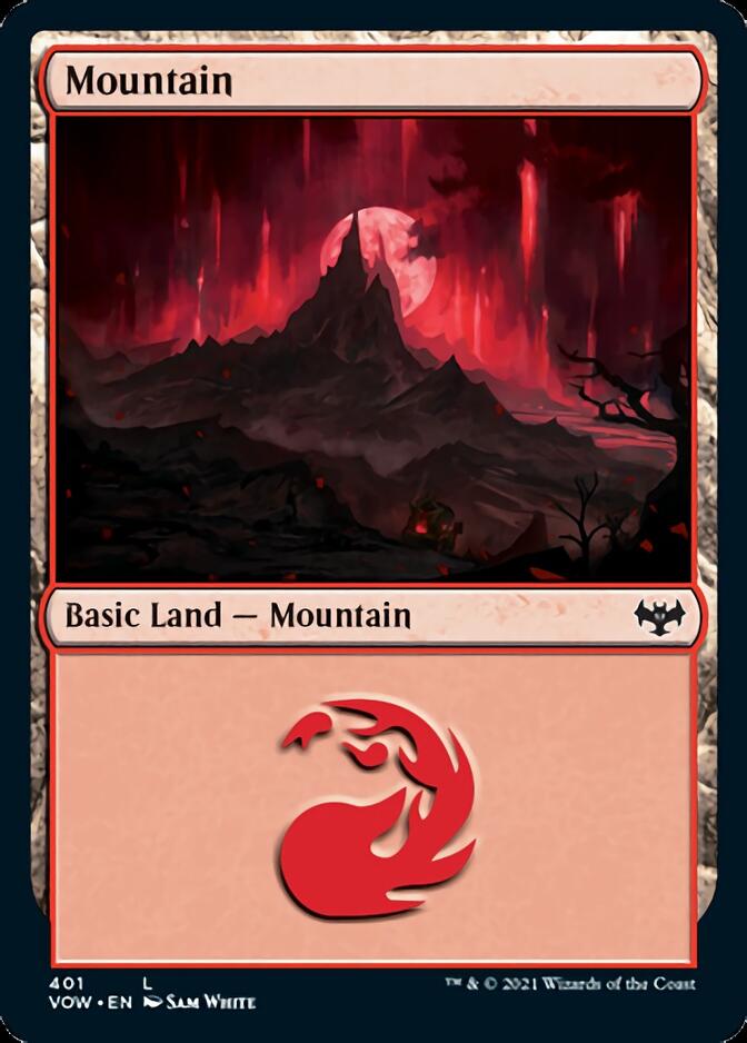 Mountain (401) [Innistrad: Crimson Vow] | Shuffle n Cut Hobbies & Games