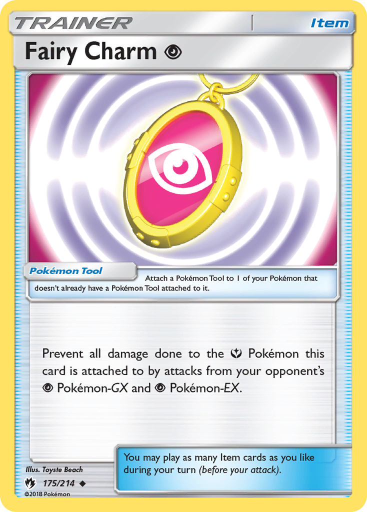 Fairy Charm Psychic (175/214) [Sun & Moon: Lost Thunder] | Shuffle n Cut Hobbies & Games