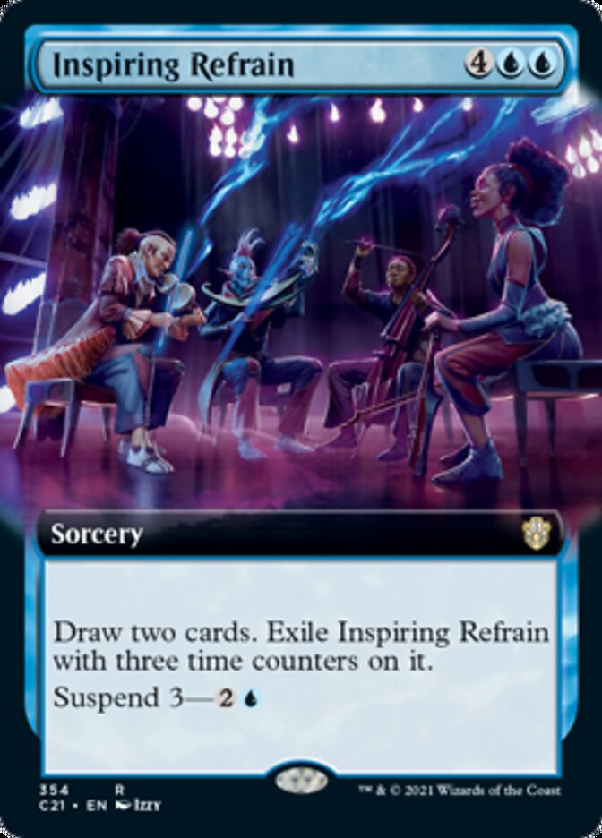 Inspiring Refrain (Extended Art) [Commander 2021] | Shuffle n Cut Hobbies & Games