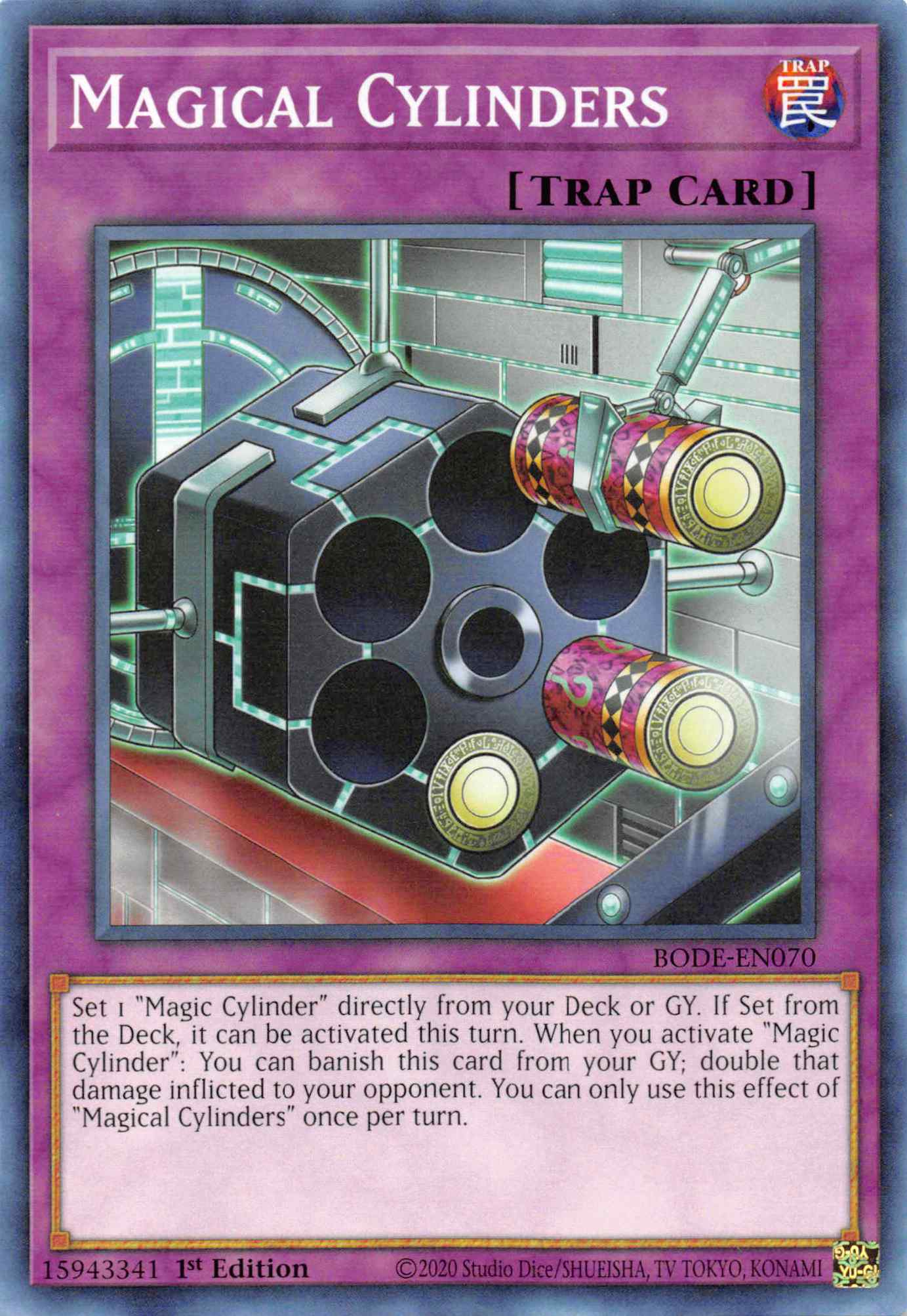 Magical Cylinders [BODE-EN070] Common | Shuffle n Cut Hobbies & Games
