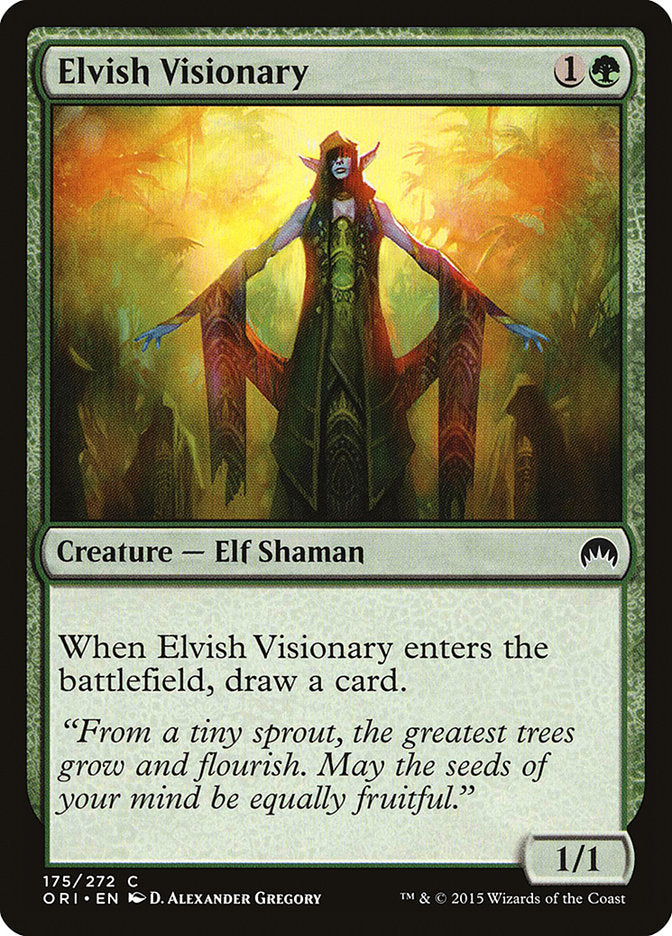 Elvish Visionary [Magic Origins] | Shuffle n Cut Hobbies & Games