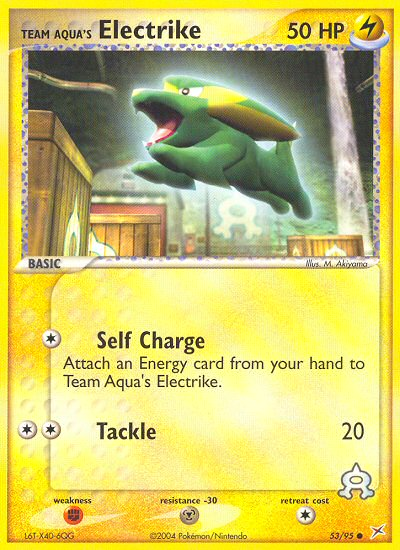 Team Aqua's Electrike (53/95) [EX: Team Magma vs Team Aqua] | Shuffle n Cut Hobbies & Games