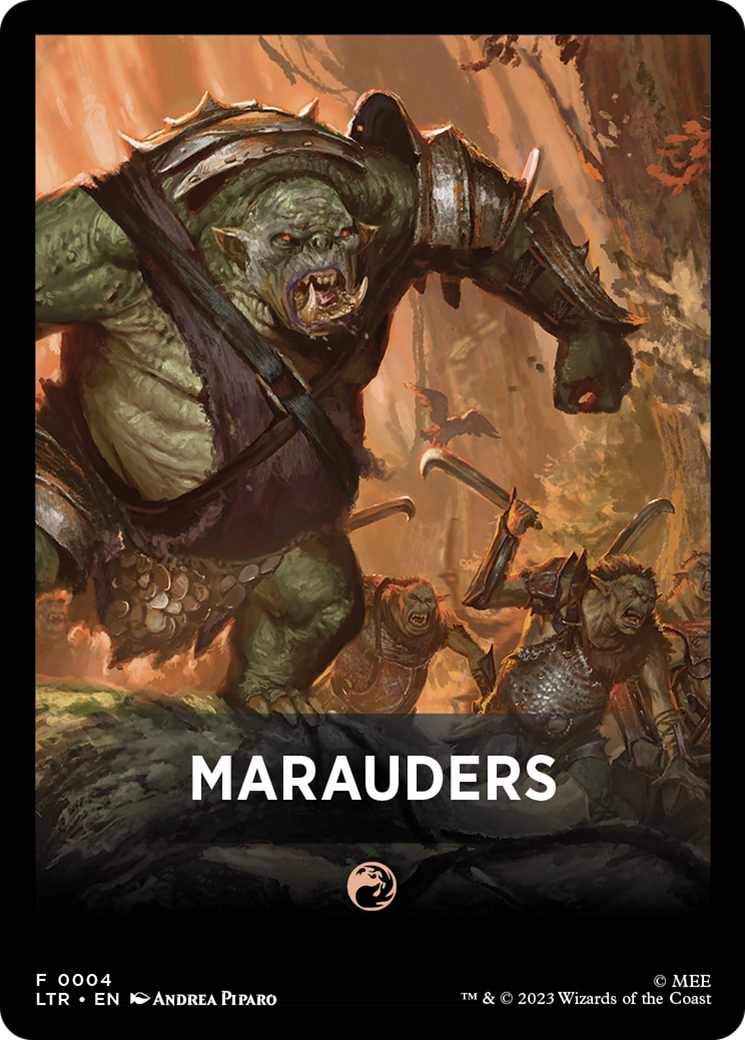 Marauders Theme Card [The Lord of the Rings: Tales of Middle-Earth Tokens] | Shuffle n Cut Hobbies & Games