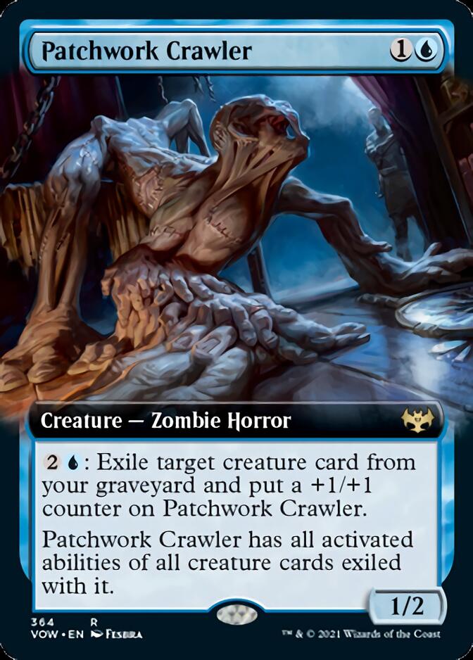 Patchwork Crawler (Extended Art) [Innistrad: Crimson Vow] | Shuffle n Cut Hobbies & Games