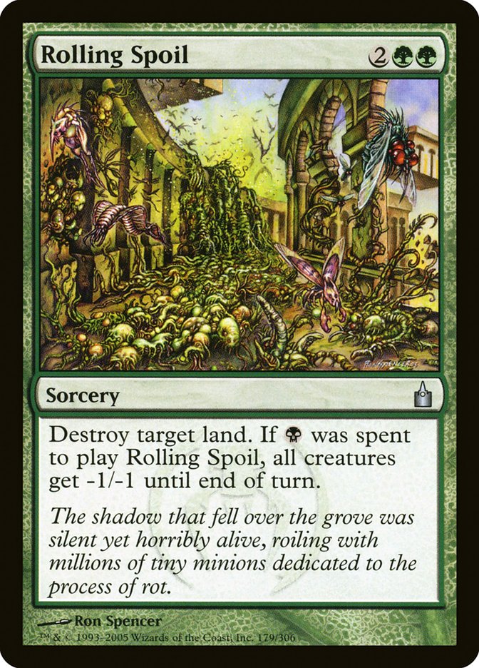 Rolling Spoil [Ravnica: City of Guilds] | Shuffle n Cut Hobbies & Games