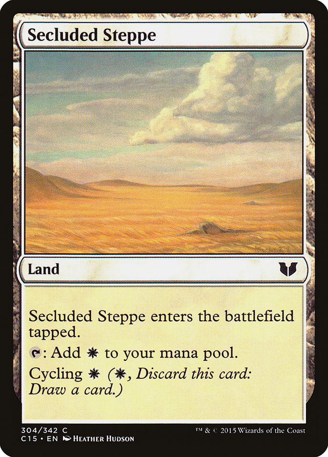 Secluded Steppe [Commander 2015] | Shuffle n Cut Hobbies & Games