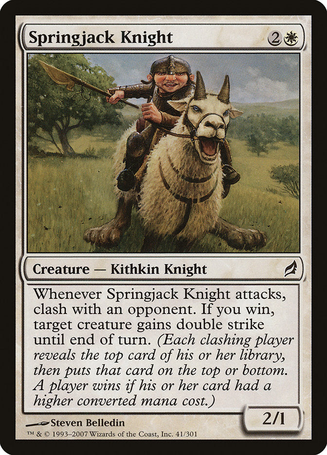 Springjack Knight [Lorwyn] | Shuffle n Cut Hobbies & Games