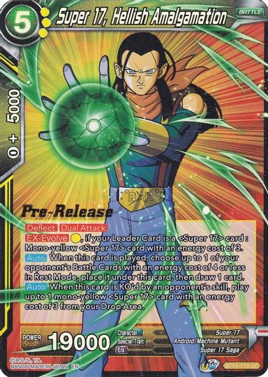 Super 17, Hellish Amalgamation (BT14-113) [Cross Spirits Prerelease Promos] | Shuffle n Cut Hobbies & Games