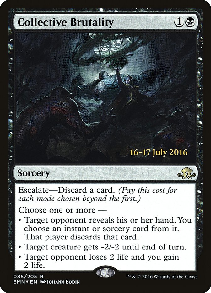 Collective Brutality [Eldritch Moon Prerelease Promos] | Shuffle n Cut Hobbies & Games