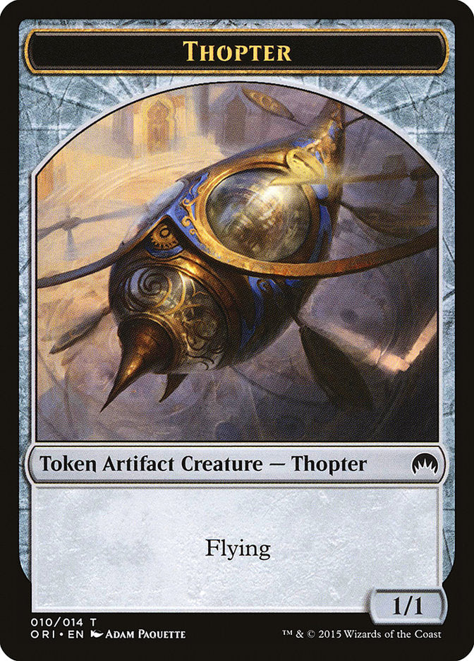 Thopter Token (010/014) [Magic Origins Tokens] | Shuffle n Cut Hobbies & Games