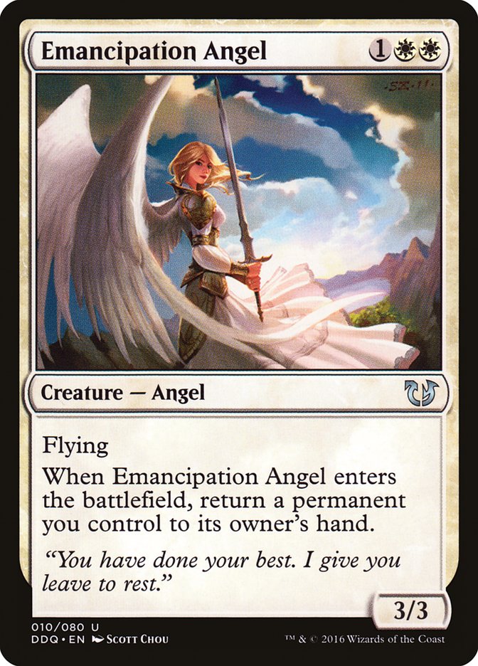 Emancipation Angel [Duel Decks: Blessed vs. Cursed] | Shuffle n Cut Hobbies & Games