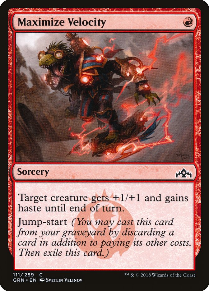 Maximize Velocity [Guilds of Ravnica] | Shuffle n Cut Hobbies & Games