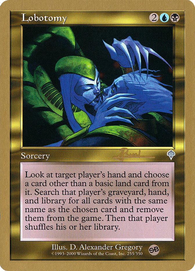 Lobotomy (Antoine Ruel) (SB) [World Championship Decks 2001] | Shuffle n Cut Hobbies & Games