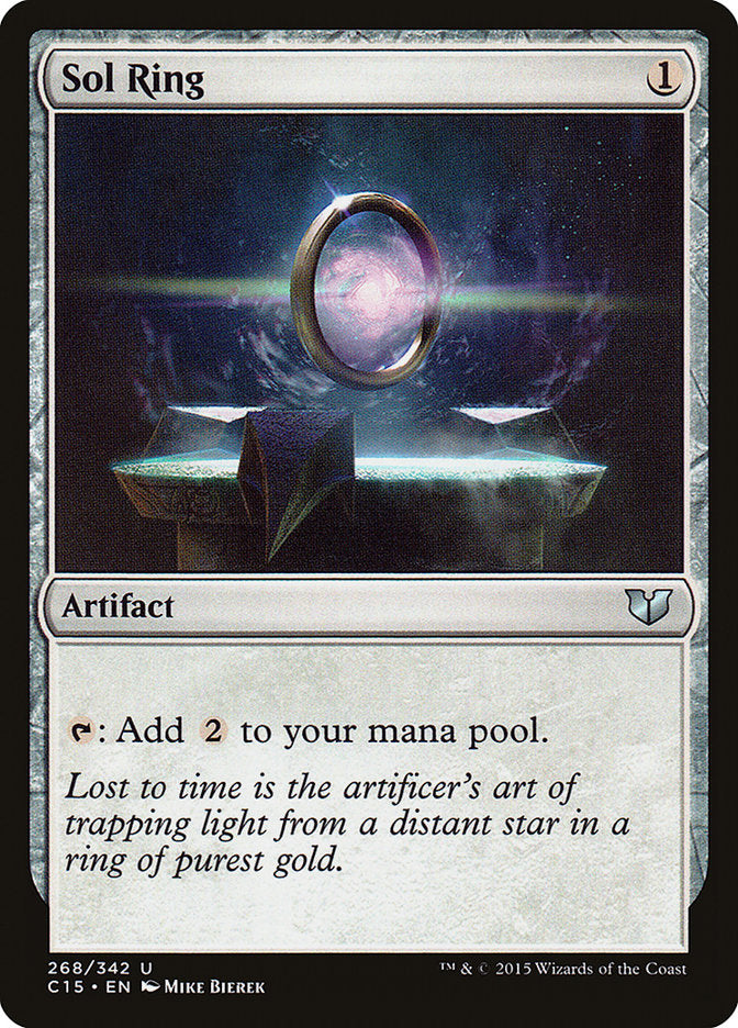 Sol Ring [Commander 2015] | Shuffle n Cut Hobbies & Games