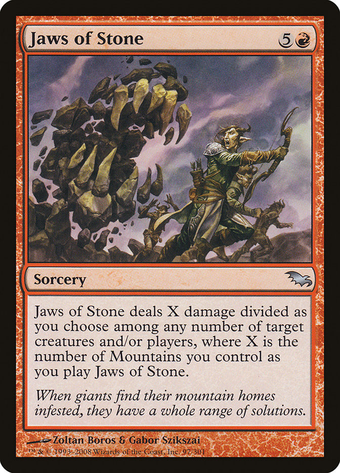 Jaws of Stone [Shadowmoor] | Shuffle n Cut Hobbies & Games