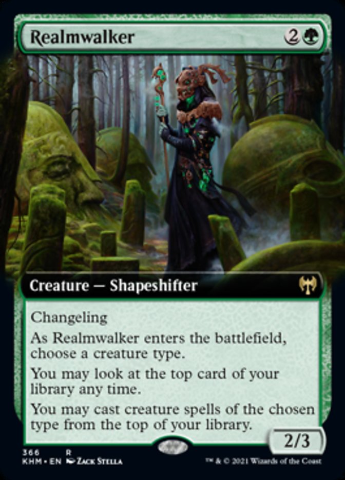 Realmwalker (Extended Art) [Kaldheim] | Shuffle n Cut Hobbies & Games