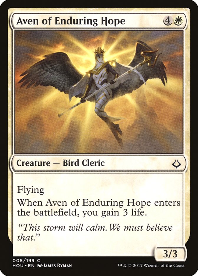 Aven of Enduring Hope [Hour of Devastation] | Shuffle n Cut Hobbies & Games
