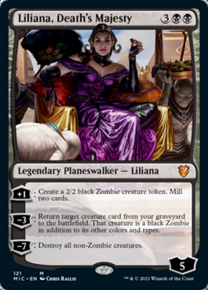 Liliana, Death's Majesty [Innistrad: Midnight Hunt Commander] | Shuffle n Cut Hobbies & Games