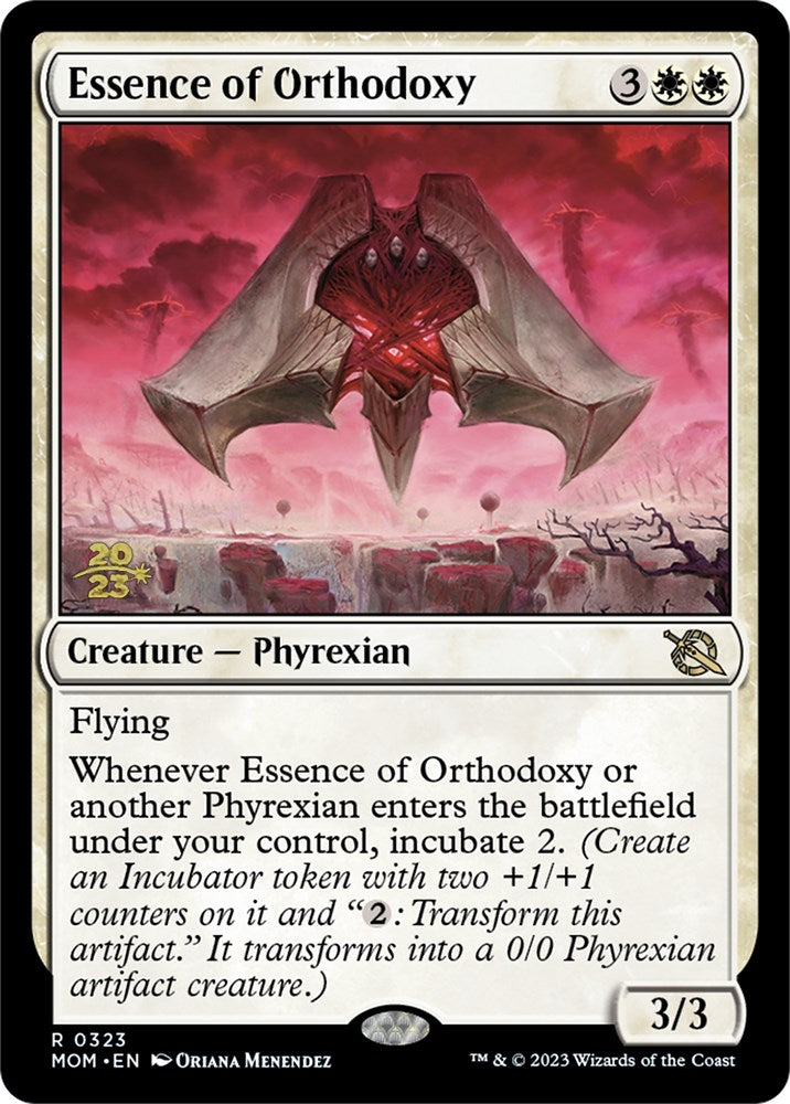 Essence of Orthodoxy [March of the Machine Prerelease Promos] | Shuffle n Cut Hobbies & Games