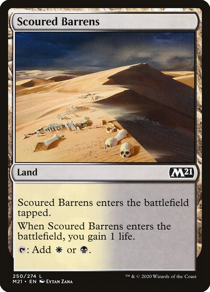 Scoured Barrens [Core Set 2021] | Shuffle n Cut Hobbies & Games